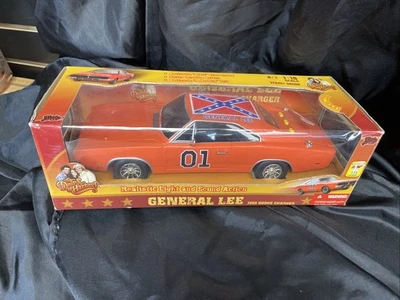 General Lee 1969 道奇 Charger Dukes of Hazzard 1: 18 光声动作 全新 — 第 1/4 张图片