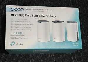 TP-Link Deco Whole Home Mesh WiFi System - White, 3 Pack - Afbeelding 1 van 3