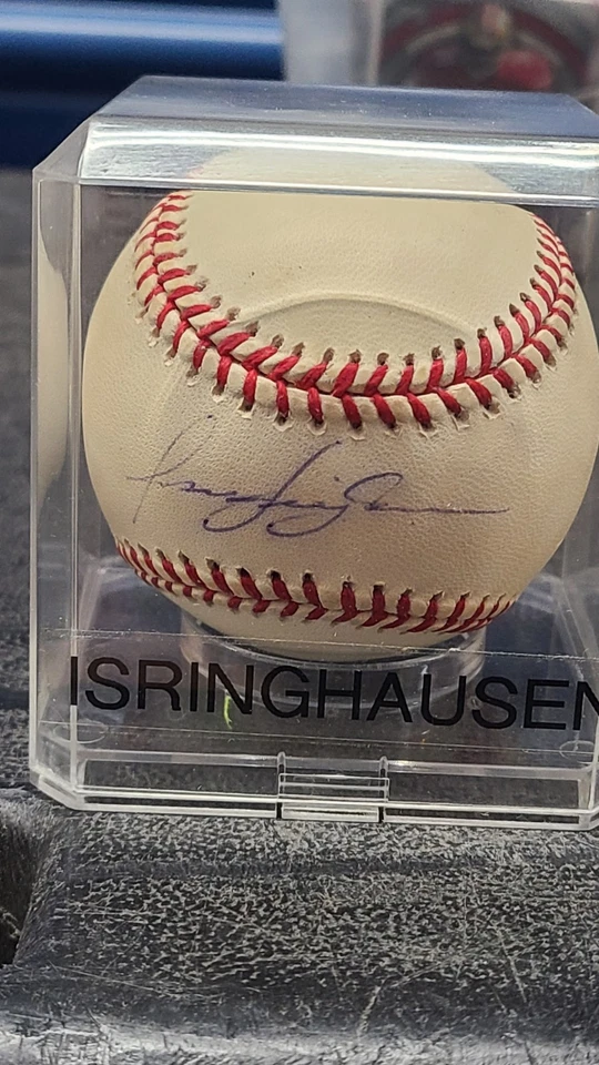 Jason Isringhausen Autographed Rawlings Official Major League Baseball Cardinals - Image 1 of 1