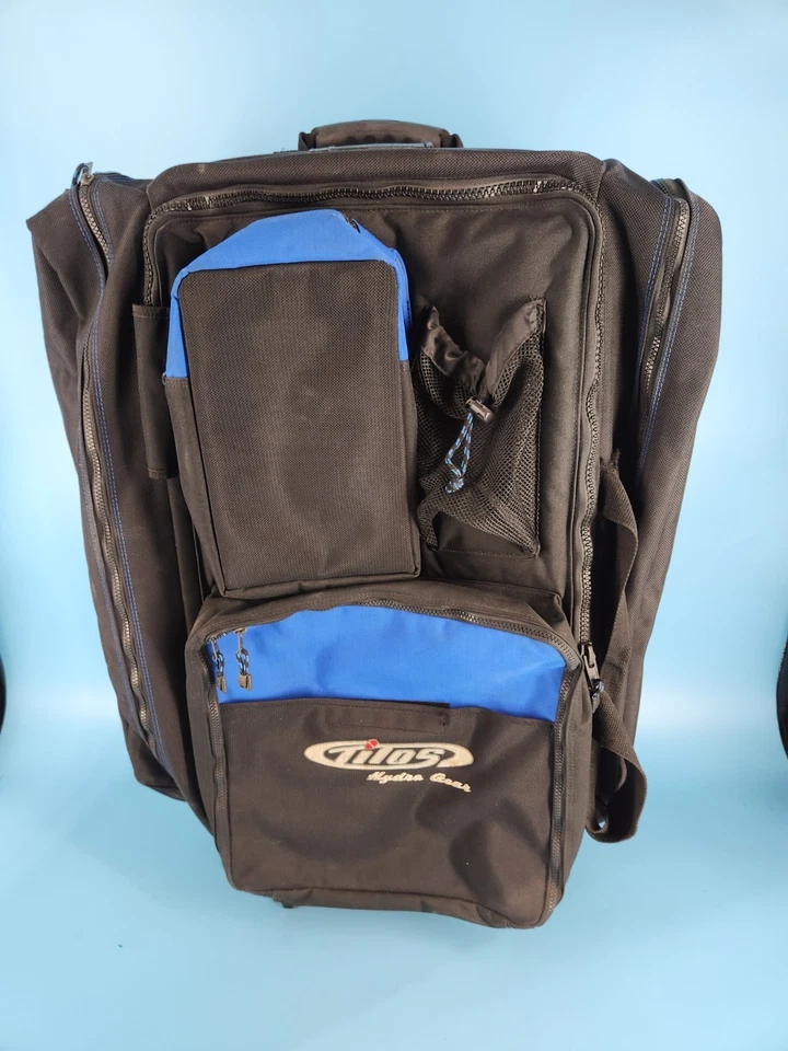 💥Tilos Hyrdra Gear Viaje Buceo Rodillo Bolsa NEGRO 32" x 20" x 10" Foto 1 de 4