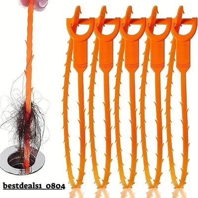 🛠️ Herramienta de depilación de drenaje 🚿Fregadero bañera baño cocina limpiador de tuberías🛠️ Foto 1 de 4