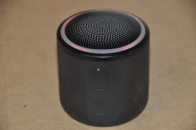 Blackweb Black Wireless Bluetooth Portable Mini Speaker w/LED Model BWD 19AAS03 - Image 1 of 4