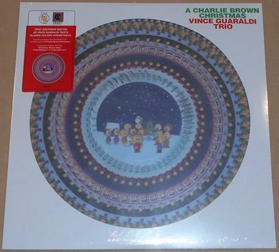 New ListingA Charlie Brown Christmas Vince Guaraldi Trio Zoetrope Vinyl Picture Disc Peanut