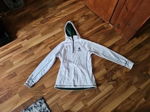 Maglione Xl donna Michigan State 3/4 zip bianco - Foto 1 di 4