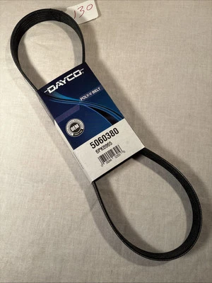 Serpentine Belt-VIN: S Dayco 5060380 for Geo Infiniti Mazda Nissan - Image 1 of 3