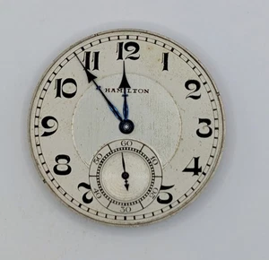 Movimiento de reloj Hamilton 1939 - para reparación o restauración - no funciona  - Imagen 1 de 3