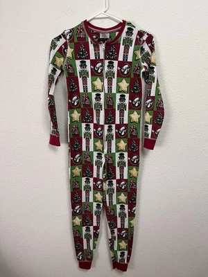 Buc-ee's Navidad Cascanueces Mono Pijama Juvenil M Solapa Térmica Butt Foto 1 de 4