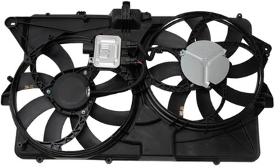 Dual Radiator and Condenser Fan Assembly-Rad / Cond Fan Assy. fits 2009 Flex - Image 1 of 3