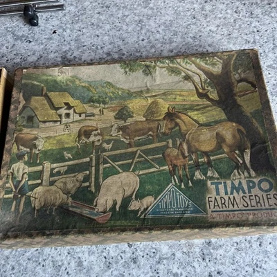 Juego de caja completa Timpo Farm Series animales vintage RARO NUEVO EN CAJA  Foto 1 de 4