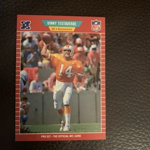 Vinny Testaverde 1989 Pro Set #419 Tampa Bay Buccaneers - Picture 1 of 2