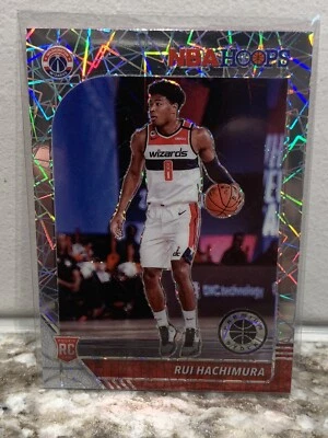 2019 NBA Hoops Premium Rui Hachimura Lazer Prizm Rookie RC No. 206 - Image 1 of 2