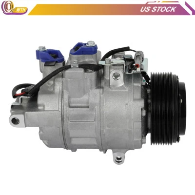 Compresor de aire acondicionado compatible con BMW 335i 435i 535d 535i 640i 740Li M135i M235i M240i X5 X6 Foto 1 de 4