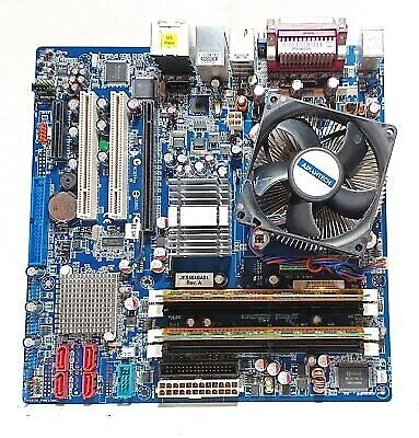 INTEL 08GSAQ96500203, JES564BA01 REV A MOTHERBOARD +2.13GHz SLA97 CPU + 4GB RAM - Image 1 of 2