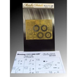 Metallic Details MD14405 Detailing set for 1:144 Boeing 777-300 ER - Photoetch - Picture 1 of 10