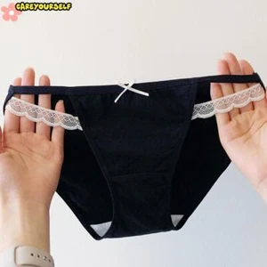 3 Pack Lot Womens Cotton Panties Briefs Low Waist Ladies Underwear Sexy Lingerie - Bild 1 von 11