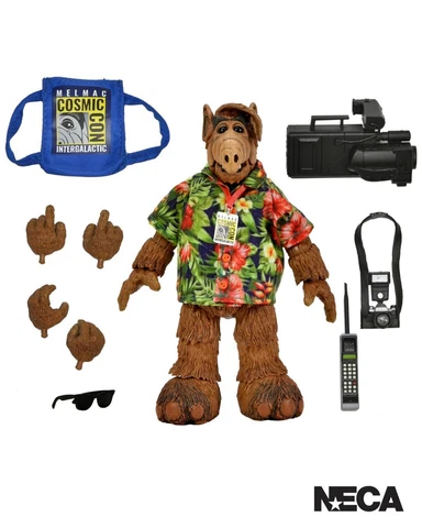 2023 SDCC Exclusive NECA "Melmac Cosmic Con" Ultimate ALF Action Figure Cover