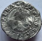 1591-95 Elizabeth I (1st) silver hammered halfgroat Tun mm Tower Mint