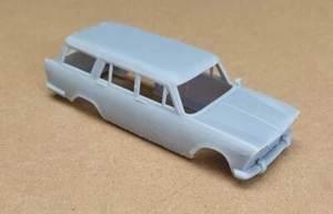 ABS-LIKE RESIN 3D PRINTED 1/48 1963 FIAT 2300 FAMILIARE STATION WAGON BODY - Picture 1 of 9