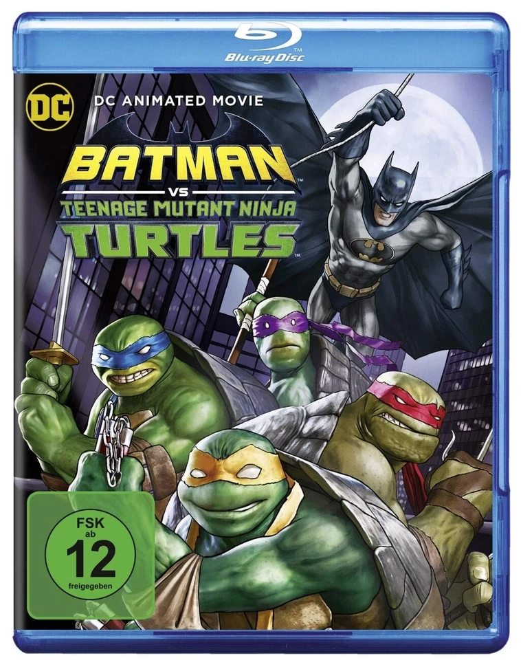 Batman vs Teenage Mutant Ninja Turtles [Blu-ray/NEU/OVP] DC Animated Movie - Bild 1 von 1