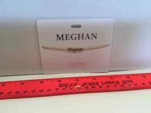Meghan Personalized Marina De Buchi Freedom Bracelet Fits Most Sizes Nickel Free - Picture 1 of 2