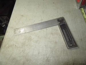 vintage Stanley sweetheart era No. 12 8'' try square great user tool as found - Picture 1 of 17