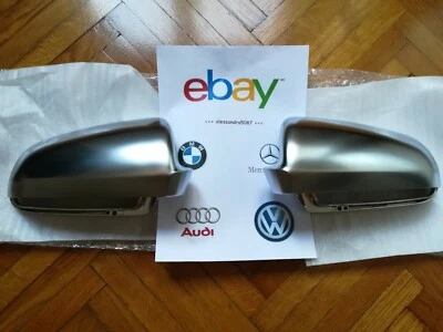 AUDI A3 S3 8P 03-08 COPERTURE SATINATE SPECCHI - CALOTTE SPECCHIETTI SLINE S3 - Image 1 of 4