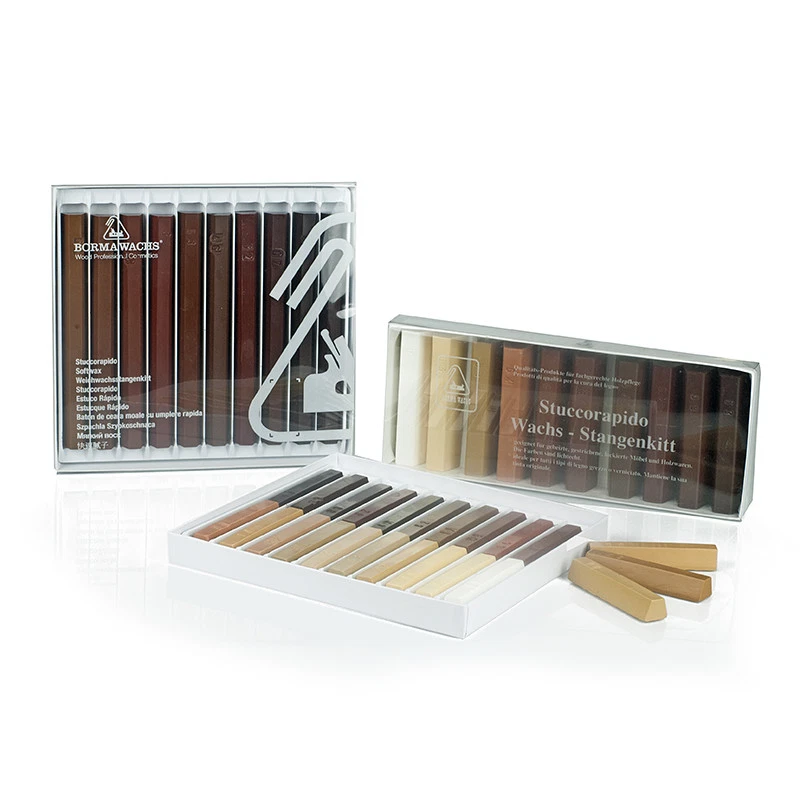 BORMA WACHS Hartwachs Strange 20 g Kitt für Parkett, Möbel uvm. BORMAWACHS®