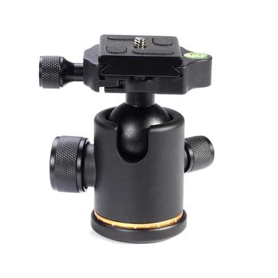 12Kg Black Tripod Ball Head Ballhead w/ 1/4" Quick Release Plate for DSLR Camera - Image 1 of 4