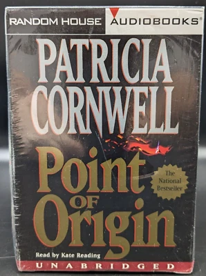 Patricia Cornwell Point of Origin Audio Book CASSETTE Tapes Unabridged NEW - Image 1 of 4