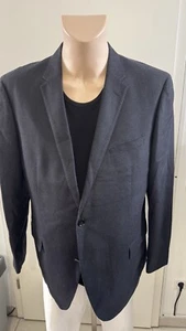 JOOP! Herren Sakko "Murphy" Gr. 27 dunkelgrau Blazer Schurwolle Seide, wie Neu - Bild 1 von 10