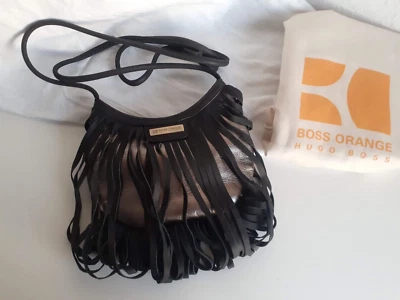 NEU Original HUGO BOSS Leder Tasche NP: 400€ Designer Handtasche - Bild 1 von 4