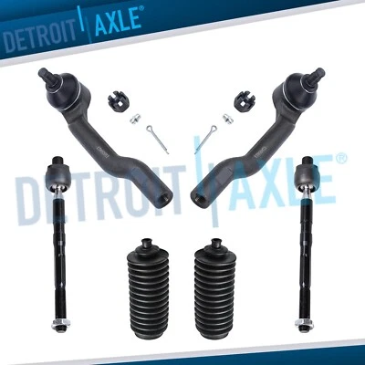 Front Inner Outer Tie Rods w/ Boots for 1999 - 2005 Suzuki Grand Vitara and XL-7 - Image 1 of 4