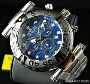Invicta 55mm GRAND Subaqua Noma I Ltd. Ed. Swiss BLUE Dial Watch # 0003 / 2000