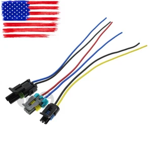 Set Of 3 T56 Connector Wiring Pigtail Reverse Lockout VSS For GMC LT1 LS1 - Picture 1 of 9