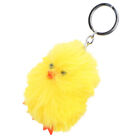 Little Yellow Chicken Keychain Short Plush Easter Toy Charms