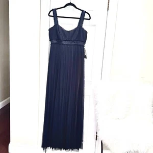 Badgley Mischka Empire Waist Babydoll Y2K Gown 10 Prom Evening Wear MSRP $895 - Picture 1 of 7
