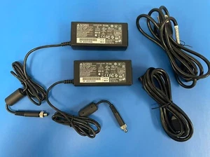 LOT OF 2 USED Delta Electronics 65w AC/DC Adapter DPS-65VB include Power Cable - Picture 1 of 3