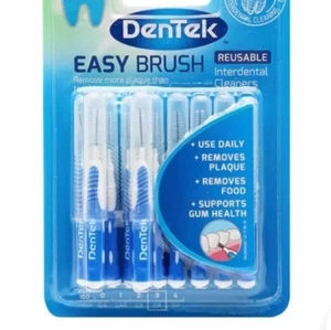 30 x DenTek Reusable Easy Brush Interdental Brushes - Size 3 - Picture 1 of 1