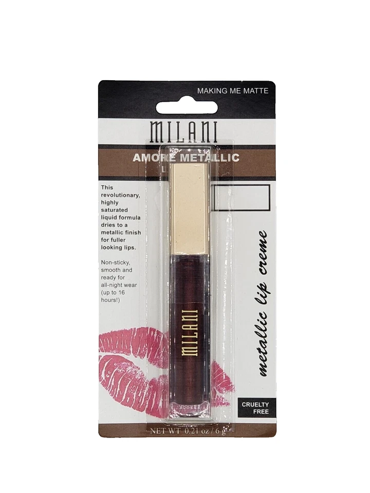 全新 Milani Amore 哑光唇膏 11 Making Me 哑光 — 第 1/1 张图片