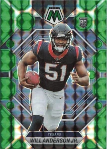 2023 Mosaic Will Anderson Jr.  Green Mosaic Rookie RC #376 Texans - HOT RC - Picture 1 of 2