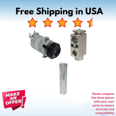 Kit Compresor A/C Fit Lincoln MKC 2015-2016 Foto 1 de 4