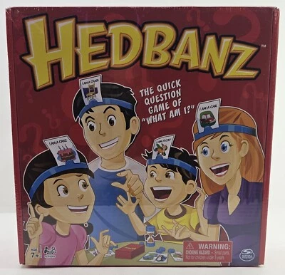 Headbandz Board Game Guessing Game 100% Complete Headbands 7+ 2-6 Players New!!! - Image 1 of 4