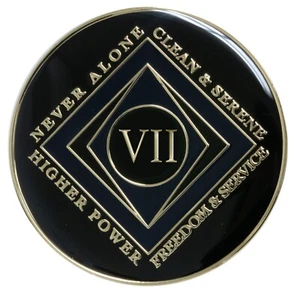7 YEAR Clean Time Recovery Medallion - Picture 1 of 2