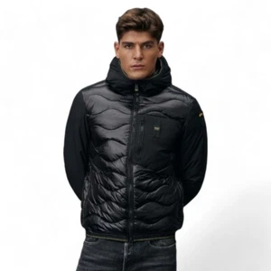 Piumino Uomo Blauer Onda Albert doppio tessuto 24WBLUC08034 Nero AI24 - Foto 1 di 1