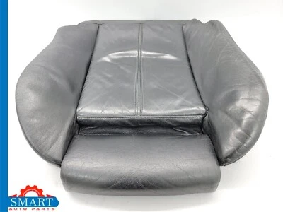 Cojín de asiento deportivo BMW E39 540i cuero inferior negro conductor delantero izquierdo 00-03 OEM Foto 1 de 4