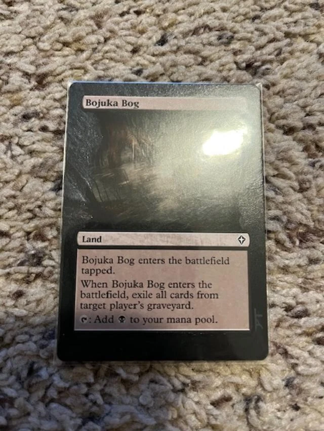 MTG- Bojuka Bog x1 - Worldwake - Altered Art - Image 1 of 1