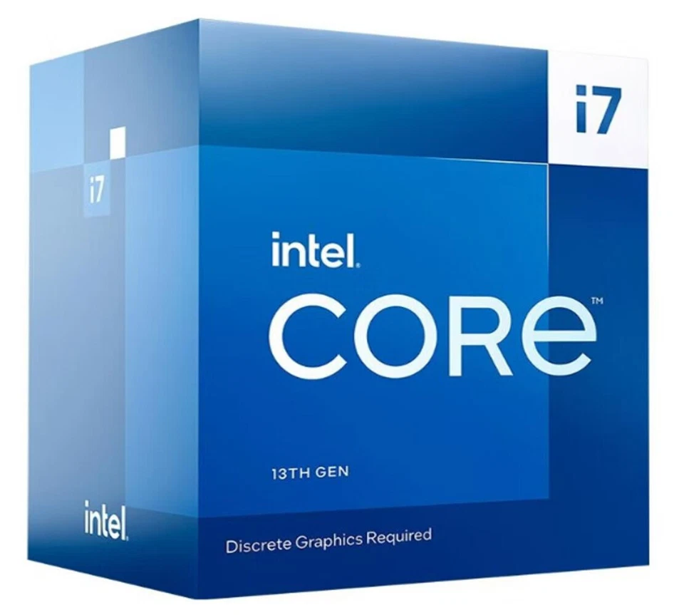 Intel Core i7 13700F CPU 4.1GHz (5.2GHz Turbo) 13th Gen LGA1700 16-Cores 24-Thre - Image 1 of 1