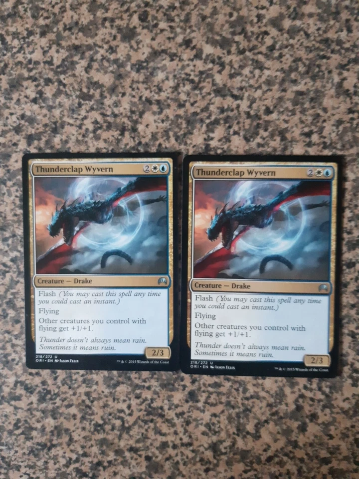 MTG 2 x Thunderclap Wyvern  - Magic Origins - Image 1 of 1
