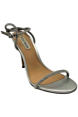 Steve Madden Women's Breslin Heeled Sandal Sliver - Image 1 of 3
