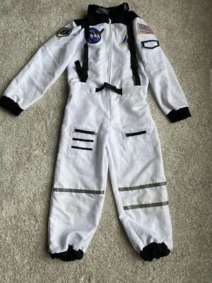 Traje NASA Niños Disfraz Vestir Astronauta Blanco Talla Juvenil XL Halloween Niño Niña Foto 1 de 4